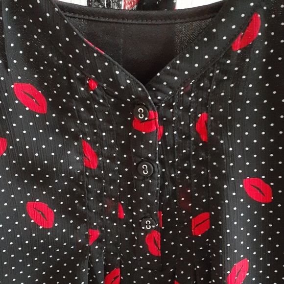 Reitman's Mesh Cap Sleeve Top & Layering Piece - Women's Size XL Petite - Picture 3 of 6